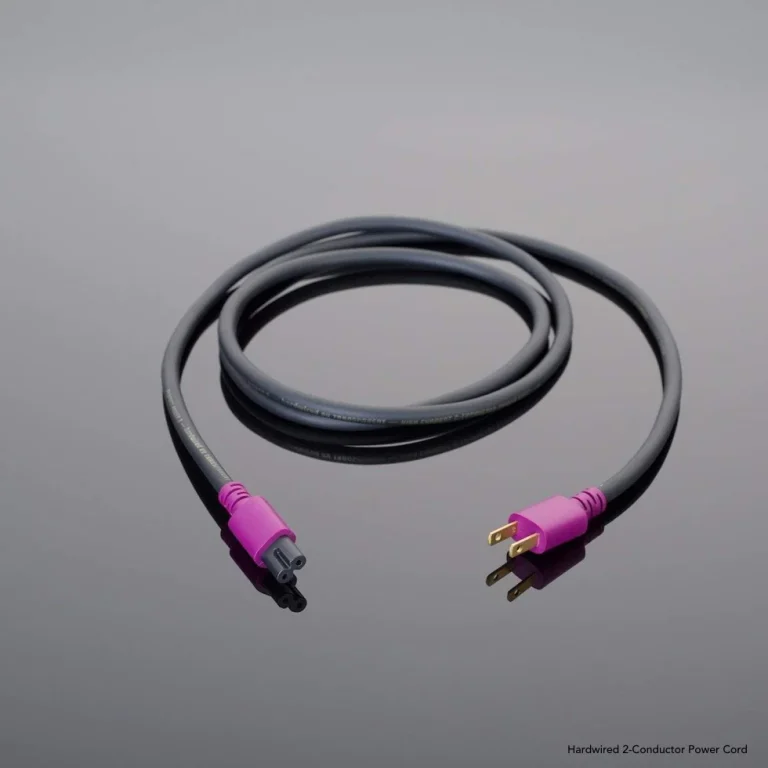TRANSPARENT HARDWIRED 2 POWER CORDS